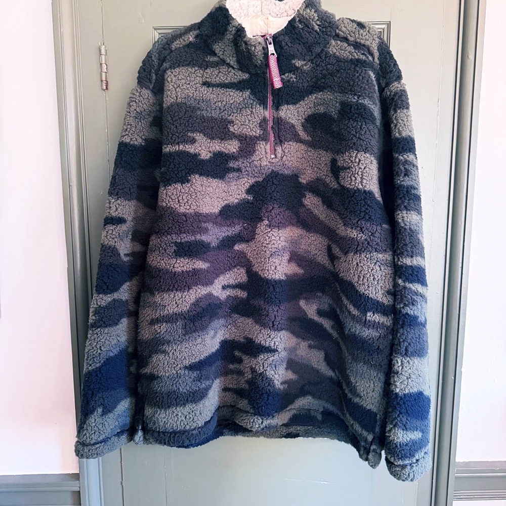 Men’s American Outdoor Co True Grit Heavy Fleece Quarter Zip NWOT